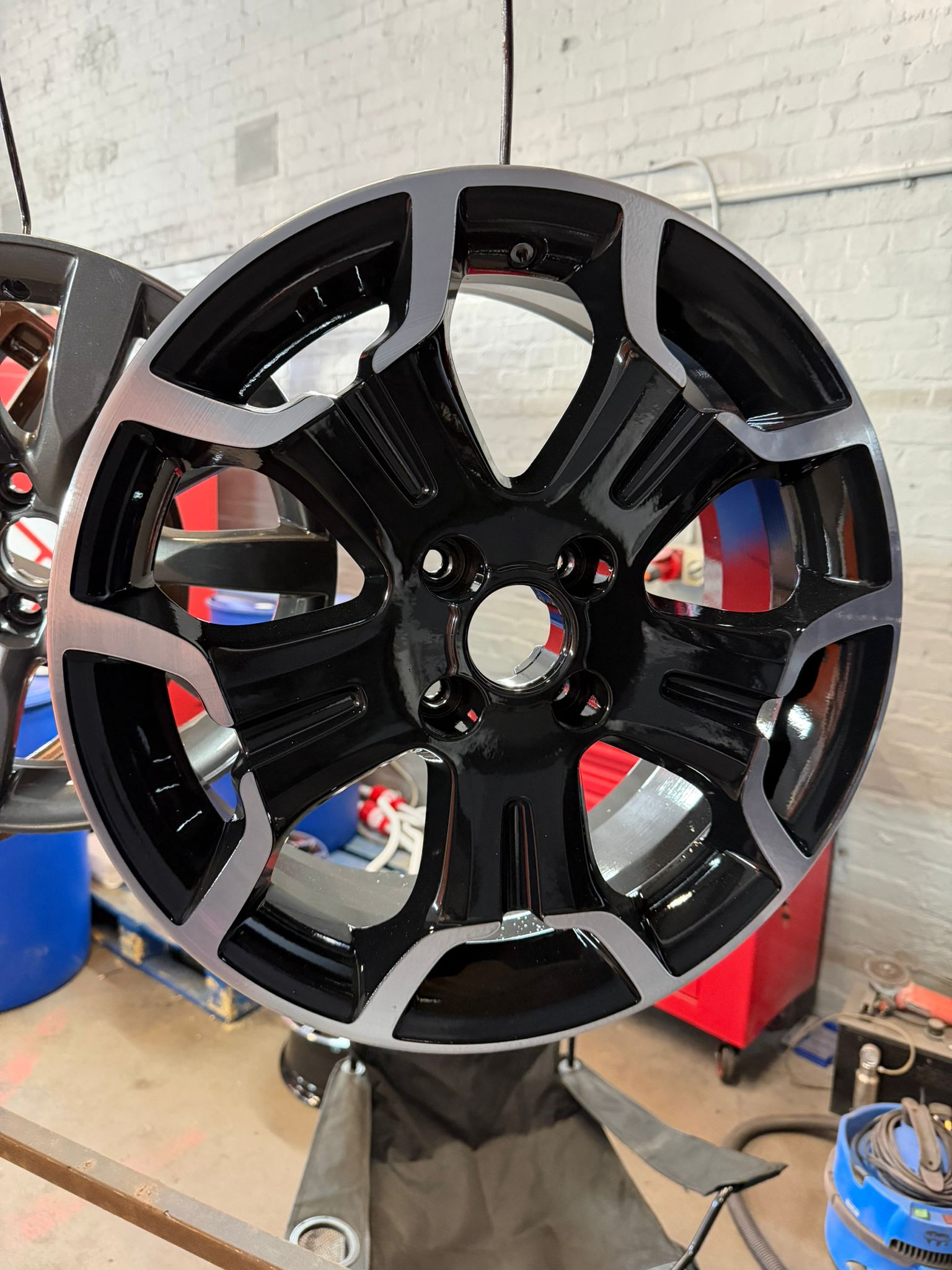 After - Wheel damage repair before and after in Glasgow